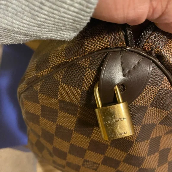 Louis Vuitton DE speedy 35 - Picture 10 of 11